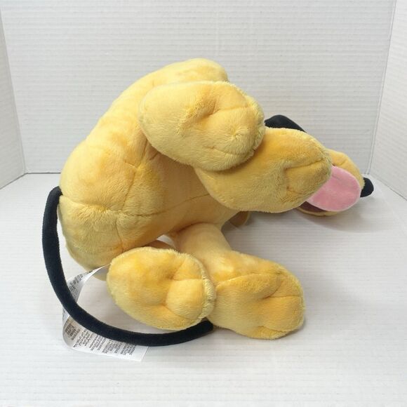 Disney Parks Mickey Mouse & Friends 15" Sitting Pluto Plush Stuffed Animal - Picture 7 of 8